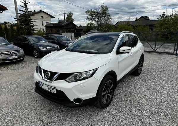 nissan qashqai łódzkie Nissan Qashqai cena 61900 przebieg: 155000, rok produkcji 2016 z Jastrowie